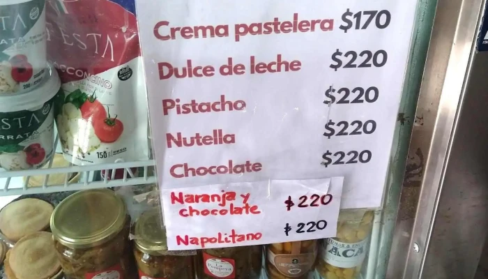 Panaderia Italiana La Pompeya Carta - Cdad. Autónoma de Buenos Aires