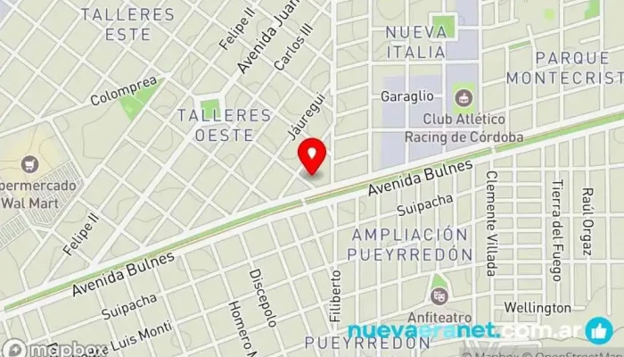 mapa de Panadería La Blanca Panadería en Córdoba