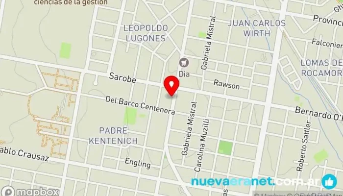mapa de Panadería La Cuadra Panadería en Paraná