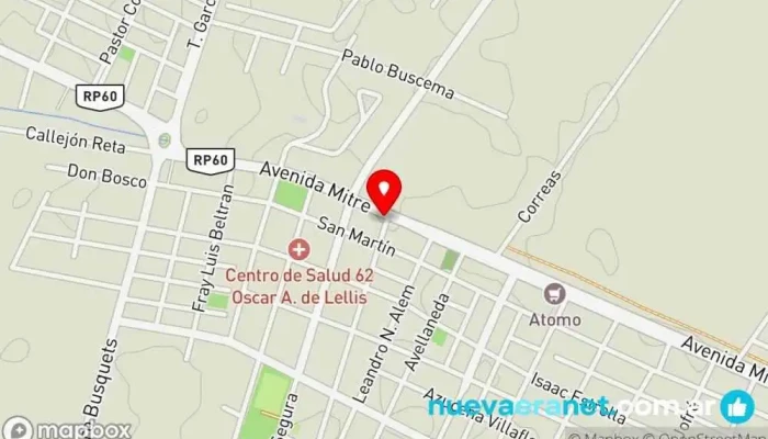 mapa de Panaderia 