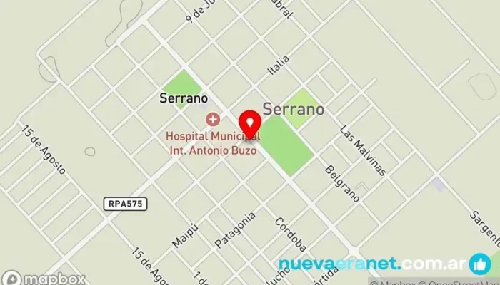 mapa de Panadería 