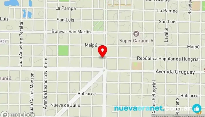 mapa de Panaderia 