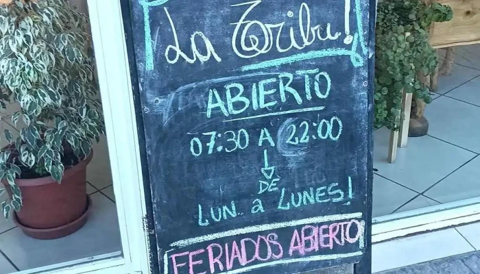 Panaderia La Tribu Carta - El Bolsón