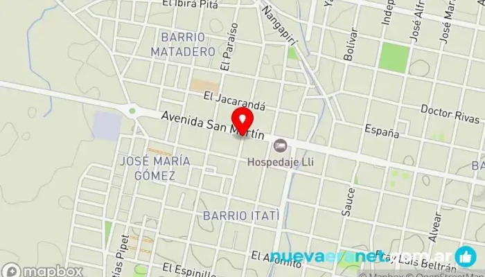 mapa de Panadería 