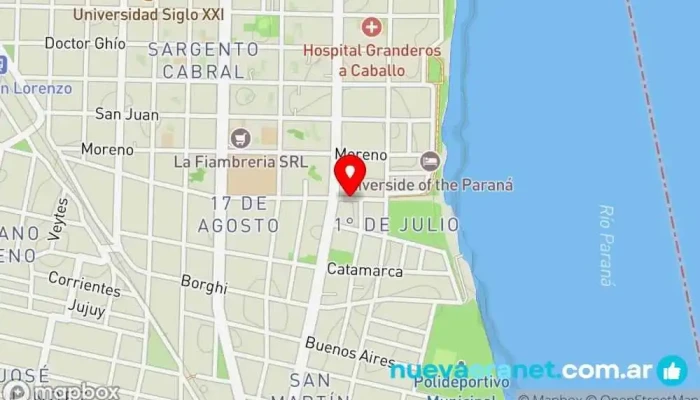 mapa de Panadería 