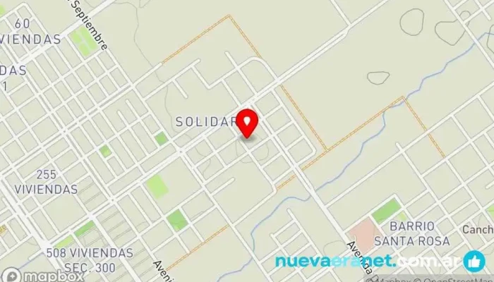 mapa de Panadería M y T Panadería en Paso de los Libres