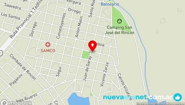 mapa de Panadería Macalu Panadería en San Jose del Rincon