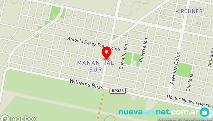 mapa de Panaderia Panadería en San Miguel de Tucumán