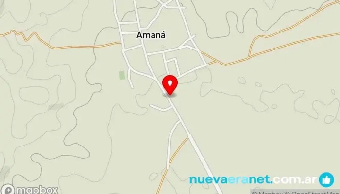mapa de Panaderia Panadería en Amana