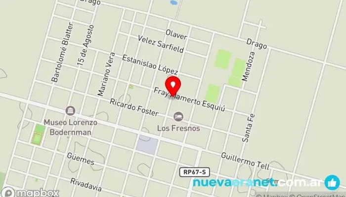mapa de Panaderia Molino Azul Panadería en San Jeronimo Nte.