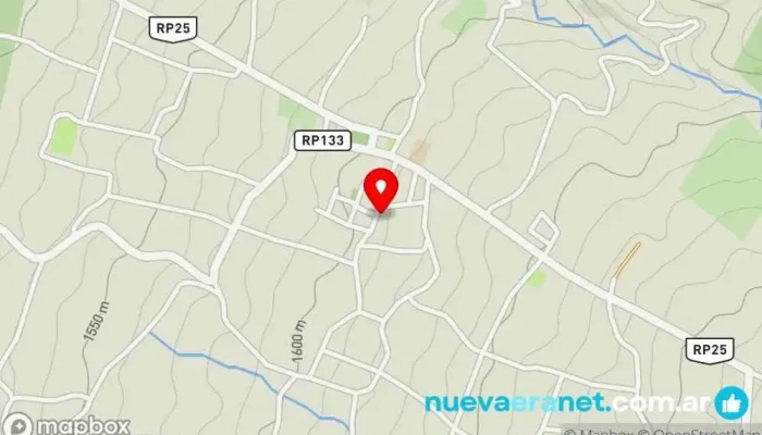mapa de Panadería Municipal Panadería en Mutquin