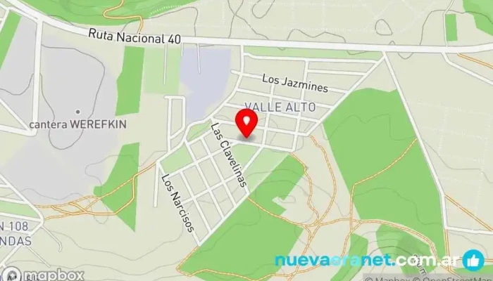 mapa de Panadería Pa'los verdes Panadería en Neuquén