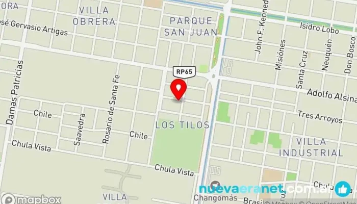 mapa de Panaderia PANETONE Panadería en Gral. Roca