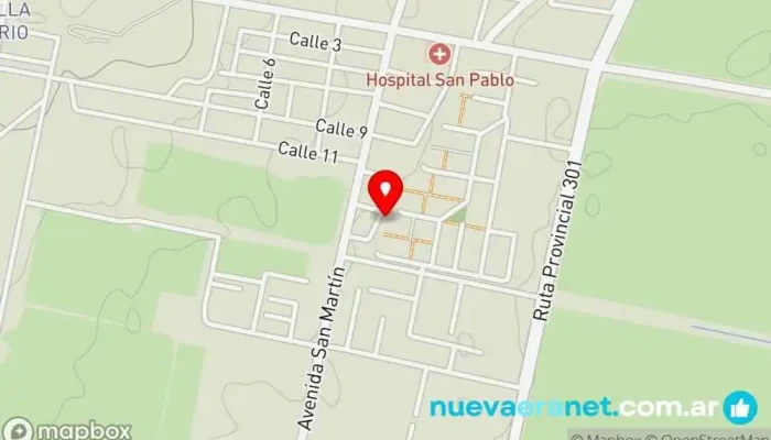 mapa de Panaderia robles Panadería en Ingenio San Pablo