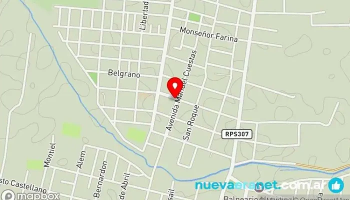 mapa de Panaderia /Roticeria 