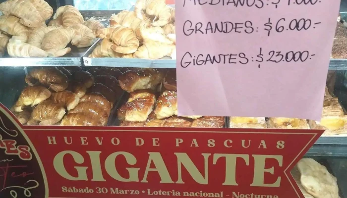 Panaderia Sabores Carta - San Lorenzo