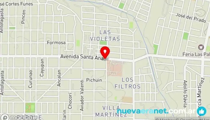 mapa de Panadería San Alberto Panadería en Córdoba