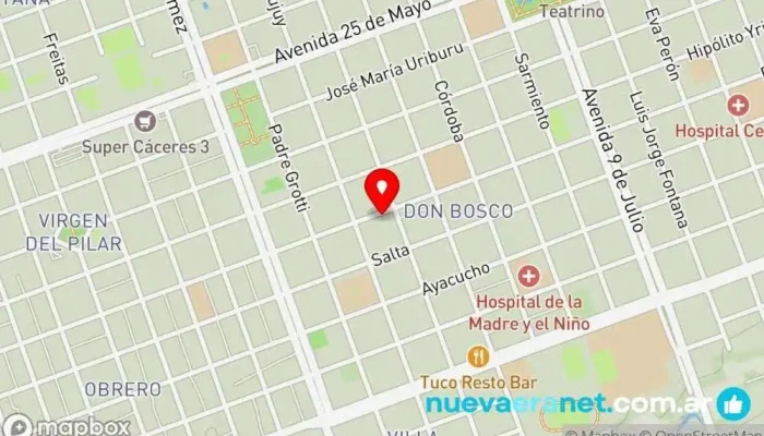 mapa de PANADERÍA SAN CAYETANO Panadería en HWH