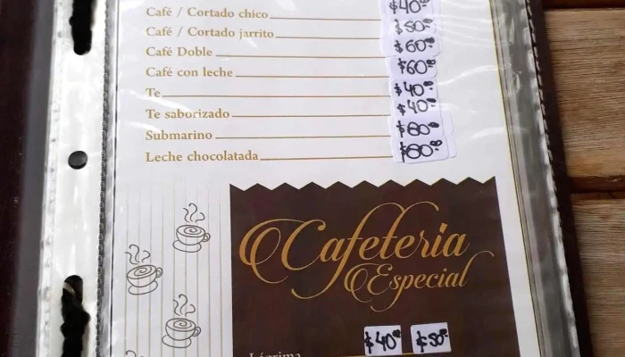 Panaderia San Jose -  Carta - Villa Cura Brochero