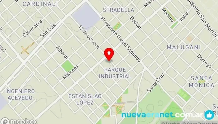 mapa de Panaderia San Jose Panadería en Villa Constitución