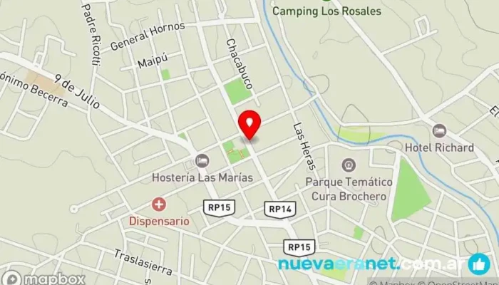 mapa de Panaderia San Jose Panadería en Villa Cura Brochero
