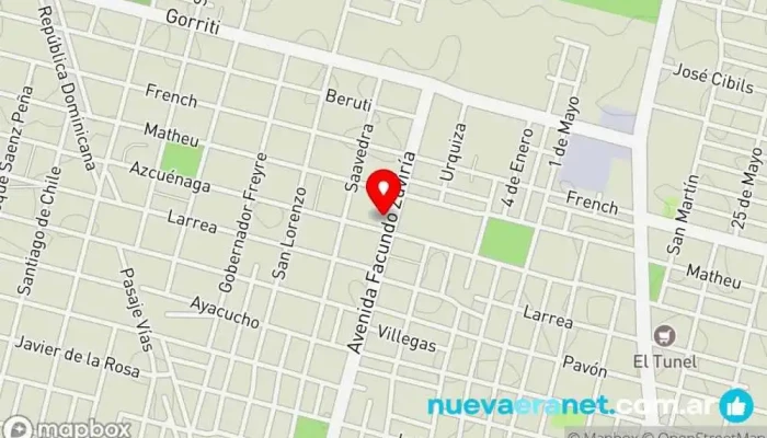 mapa de Panaderia 