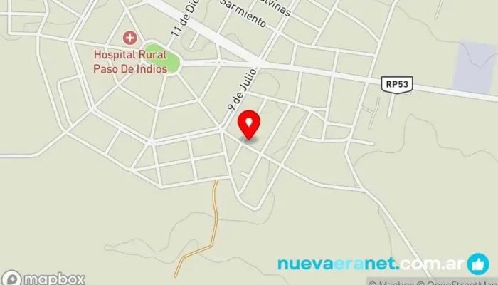 mapa de Panadería 