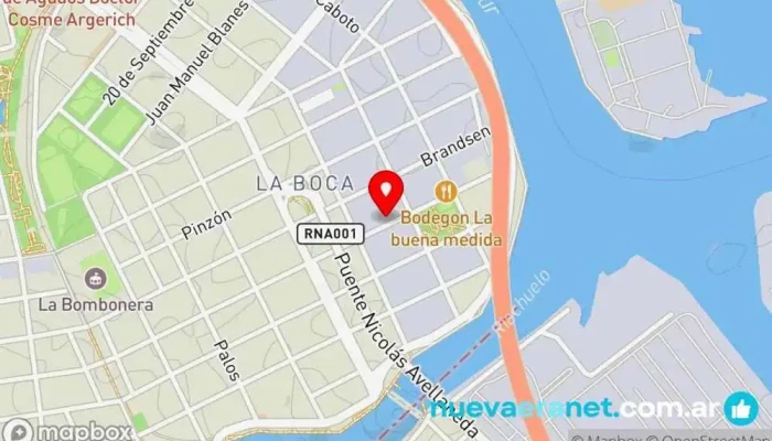 mapa de Panadería Trigo Dorado Panadería en Cdad. Autónoma de Buenos Aires