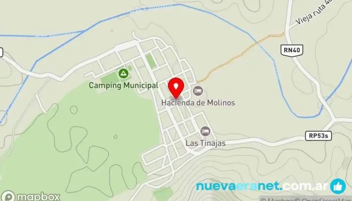 mapa de Panadería Virgen de la Candelaria Panadería en Molinos
