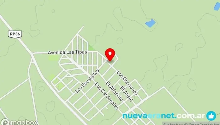 mapa de Panadería Virgen del Rosario Panadería en Rosario de Lerma