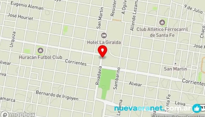 mapa de PANADERIA XXIII Panadería en Vera