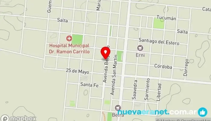 mapa de Panadería y cafetería La vasca Panadería en Santa Eufemia