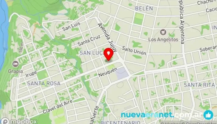 mapa de Panadería Y Confitería Don Víctor Panadería en Puerto Iguazú