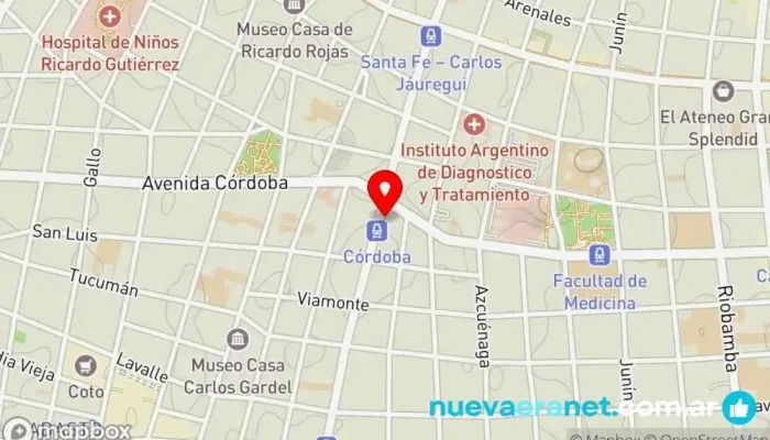 mapa de Panaderia y Confiteria PaPiPo Panadería, Pastelería francesa en Cdad. Autónoma de Buenos Aires