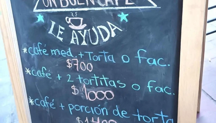 Panaderia Y Confiteria Providencia Carta - Mendoza