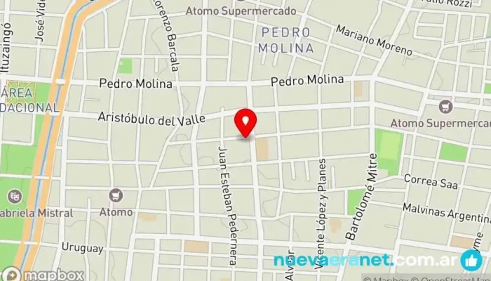 mapa de Panadería y Confitería ''Rivadavia'' Panadería en Mendoza