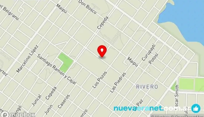 mapa de Panaderia Zapiola Panadería en Río Gallegos