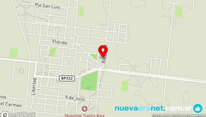 mapa de Panificacion del valle Panadería en Ingenio Santa Ana