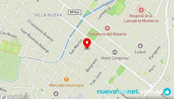mapa de Panificación Fluky Panadería en Monteros