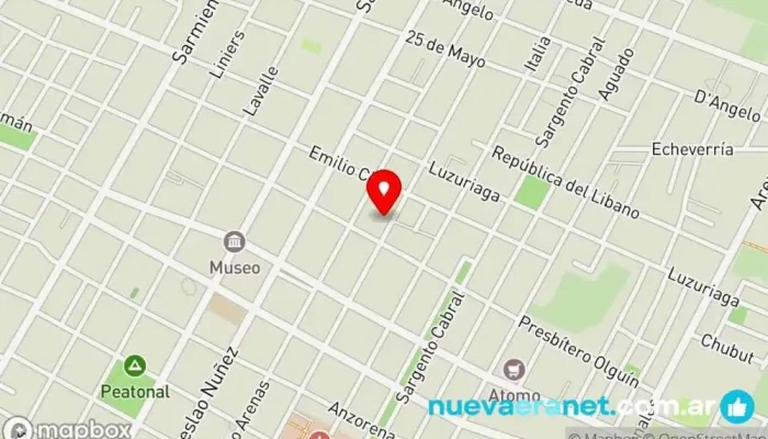 mapa de Panificadora Don Leonardo Panadería en Rivadavia