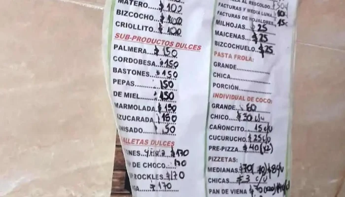 Panificadora Dona Mercedes Carta - San Fernando del Valle de Catamarca