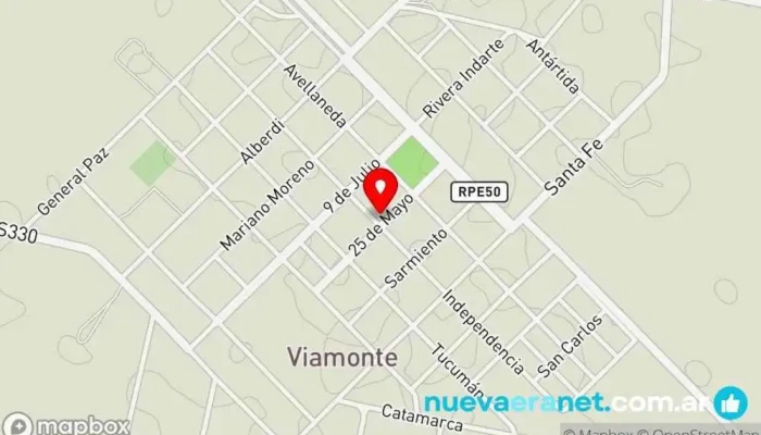 mapa de Panificadora Las 3 Marías Tienda de alimentación en Córdoba