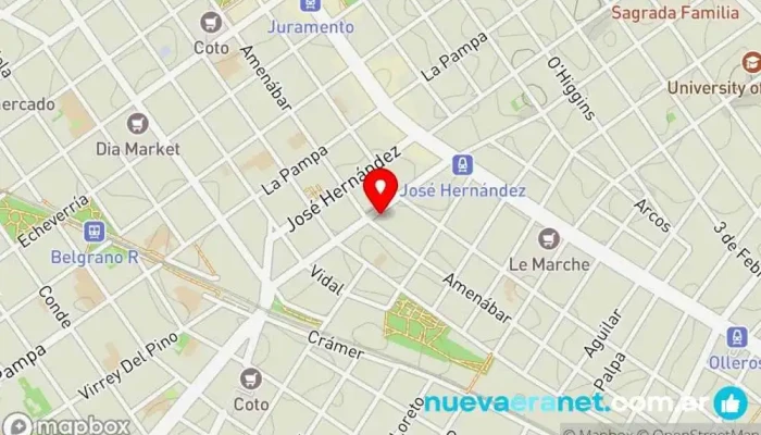 mapa de Panttini Pastelería Pastelería en Cdad. Autónoma de Buenos Aires