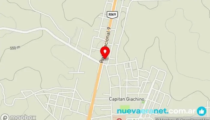 mapa de Parrilla DON CACHO Restaurante en Villa Ojo de Agua