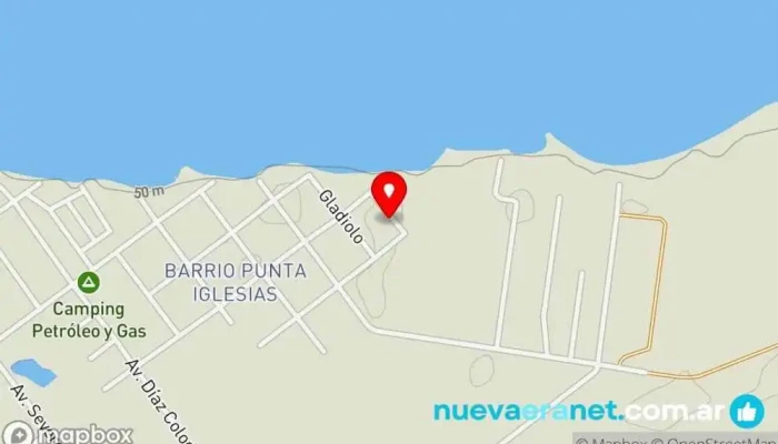 mapa de Paso Patria  en Paso de la Patria