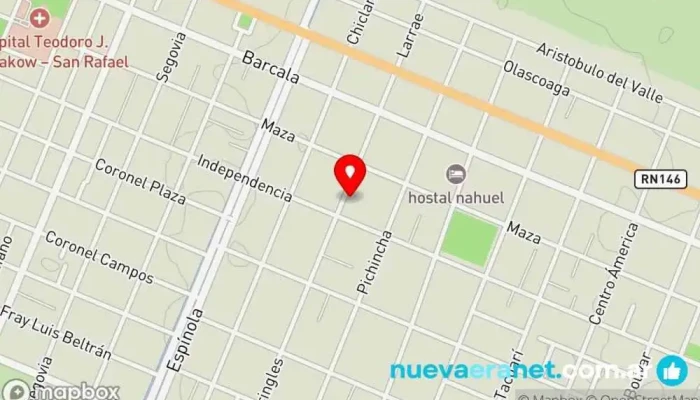mapa de Pastelería Cari Pastelería en San Rafael