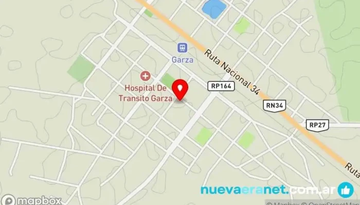 mapa de Pastelería Gero Pastelería en Garza
