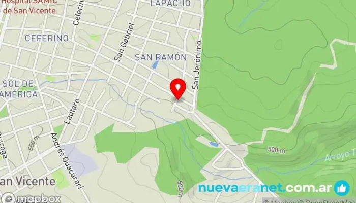 mapa de Pasteleria, Mi mundo dulce Pastelería en San Vicente