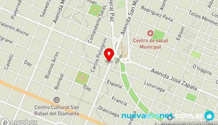 mapa de Pastella Pastelería en San Rafael
