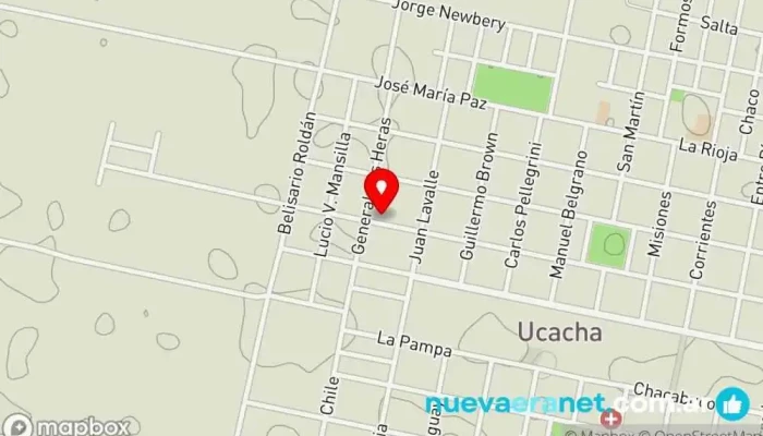 mapa de PeH Casa y Hogar Tienda de materiales para la construcción en Ucacha